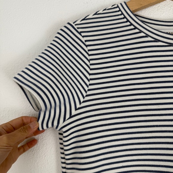 Evereve SPANX The AirEssentials Air Essentials Stripe T-shirt Maxi Dress Small - Picture 4 of 9